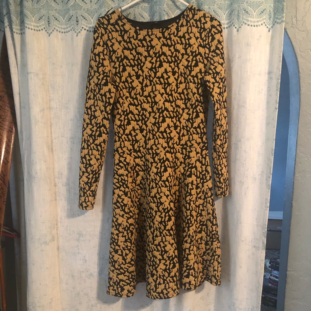 Animal print dress